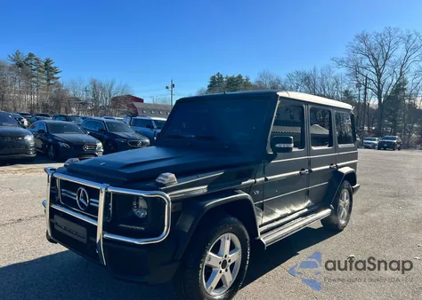 2003 Mercedes-Benz G 500 из США, поврежденный, VIN WDCYR49E83X136137